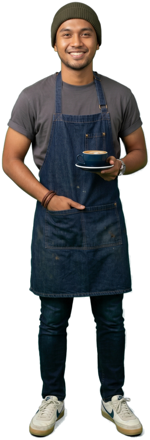 Barista — pengguna Jobia